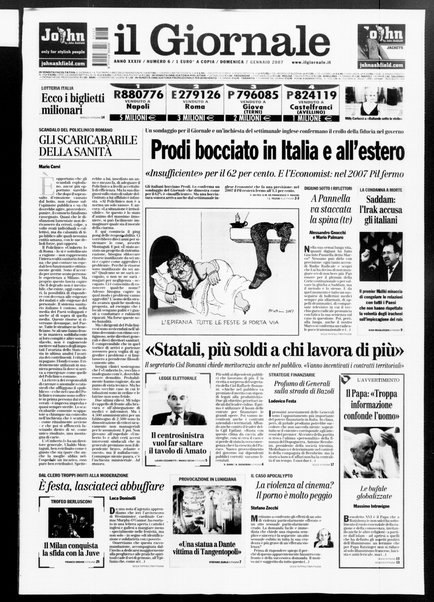 Il giornale : quotidiano del mattino